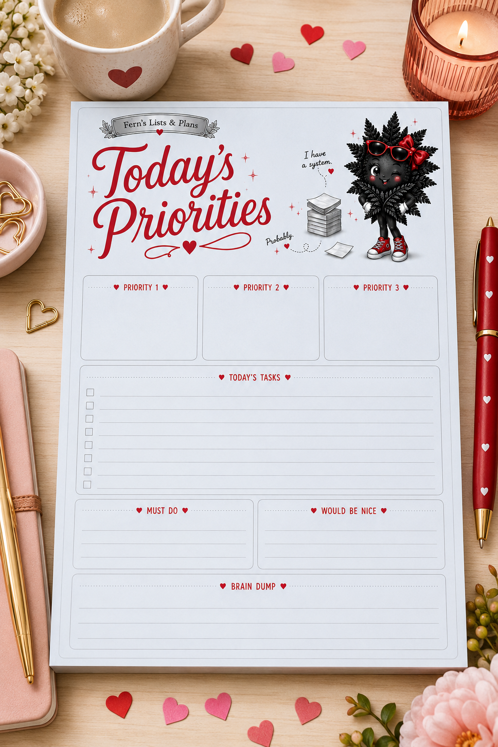 Today's Priorities
