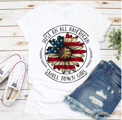 American Small Town Girl Tee