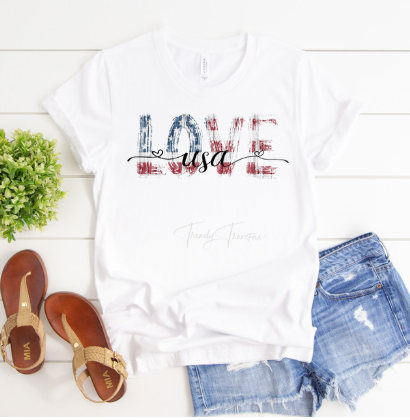 Love USA Tee