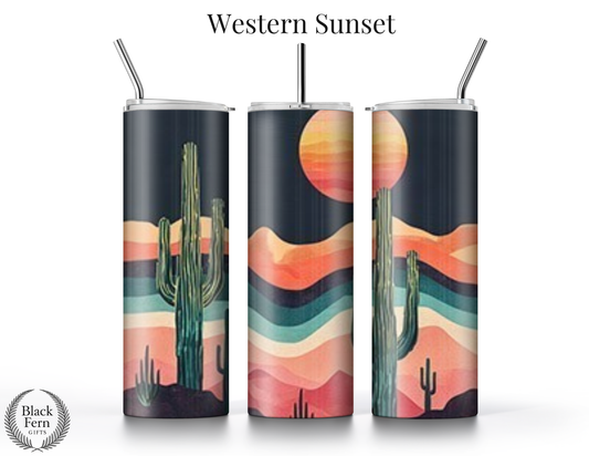 Western Sunset Tumbler
